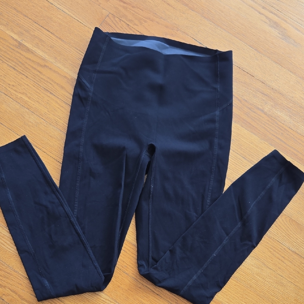 SPANX Black High-Waist Shaping Leggings